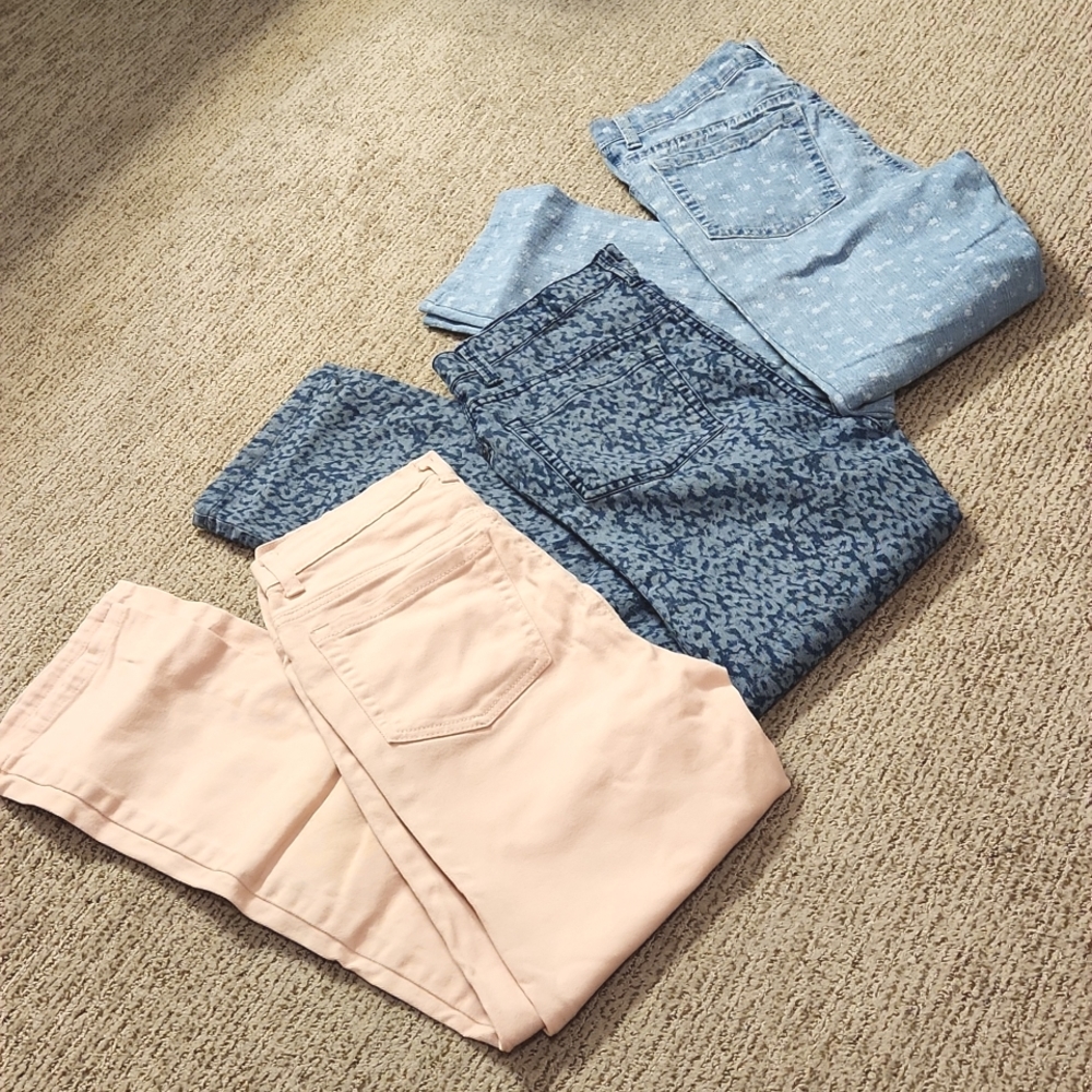 3 pair denim Jean's